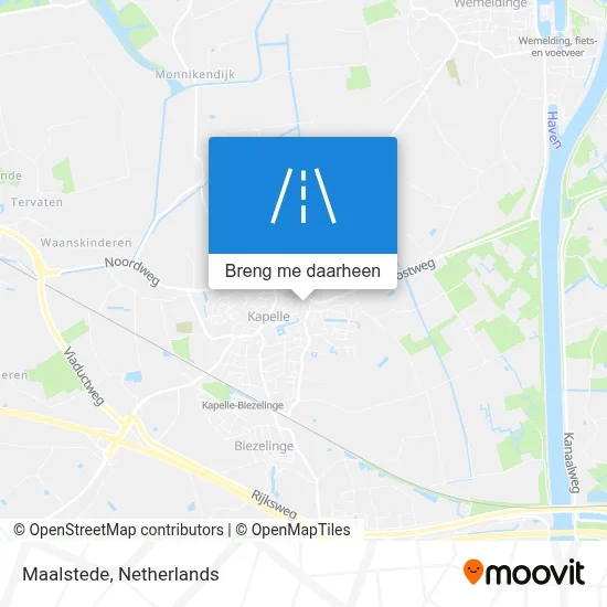 Maalstede kaart
