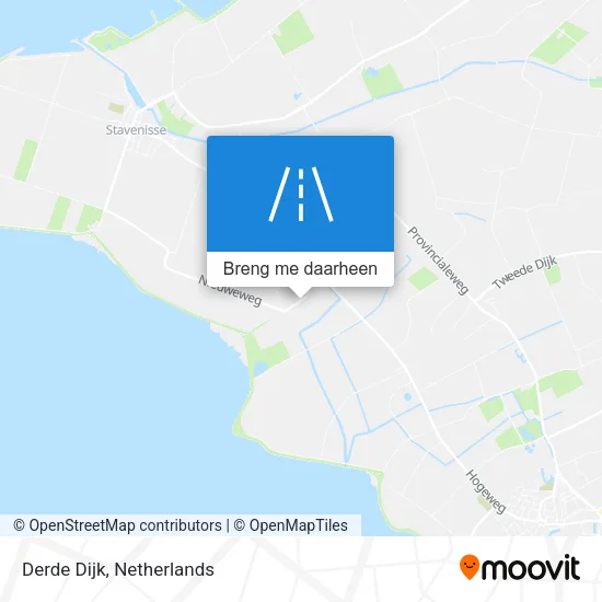 Derde Dijk kaart