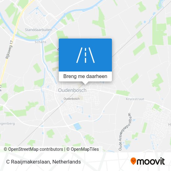C Raaijmakerslaan kaart