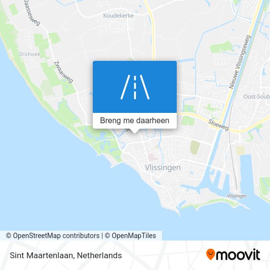 Sint Maartenlaan kaart