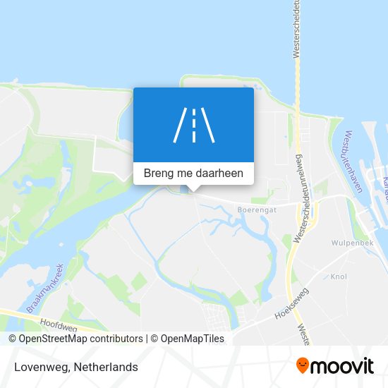 Lovenweg kaart