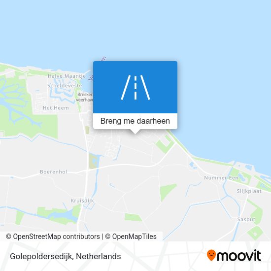 Golepoldersedijk kaart