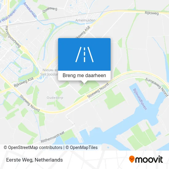 Eerste Weg kaart