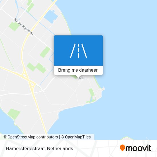 Hamerstedestraat kaart