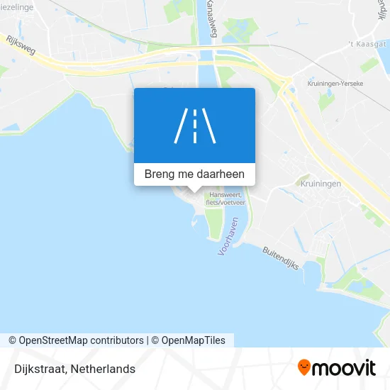 Dijkstraat kaart