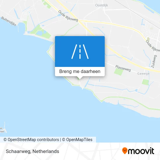 Schaarweg kaart