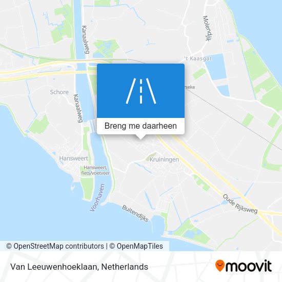 Van Leeuwenhoeklaan kaart