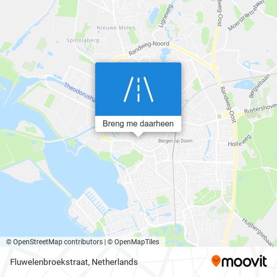 Fluwelenbroekstraat kaart