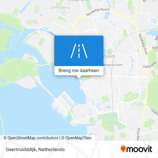 Geertruidadijk kaart