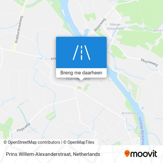 Prins Willem-Alexanderstraat kaart