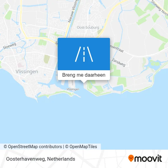 Oosterhavenweg kaart