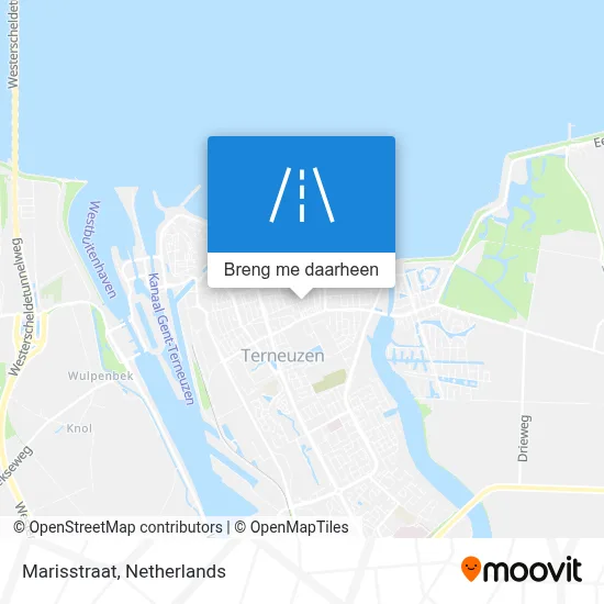 Marisstraat kaart