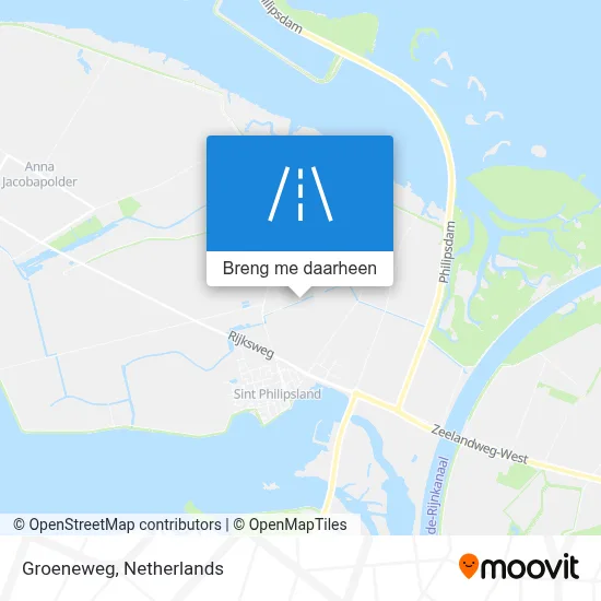 Groeneweg kaart
