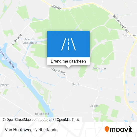 Van Hoofsweg kaart