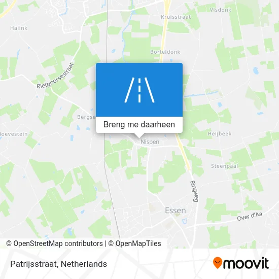 Patrijsstraat kaart