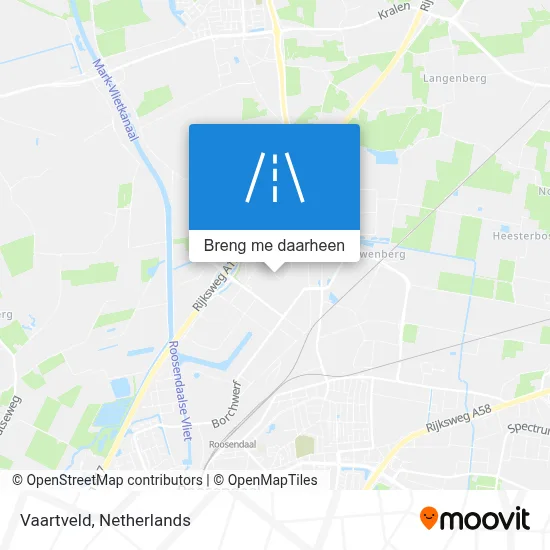 Vaartveld kaart
