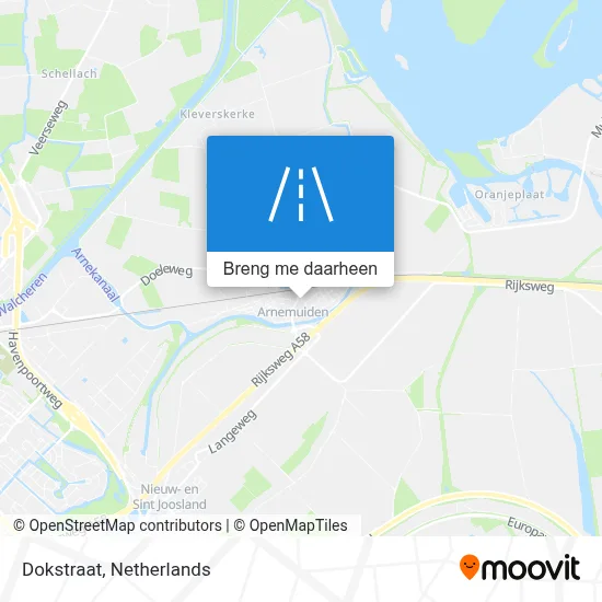 Dokstraat kaart