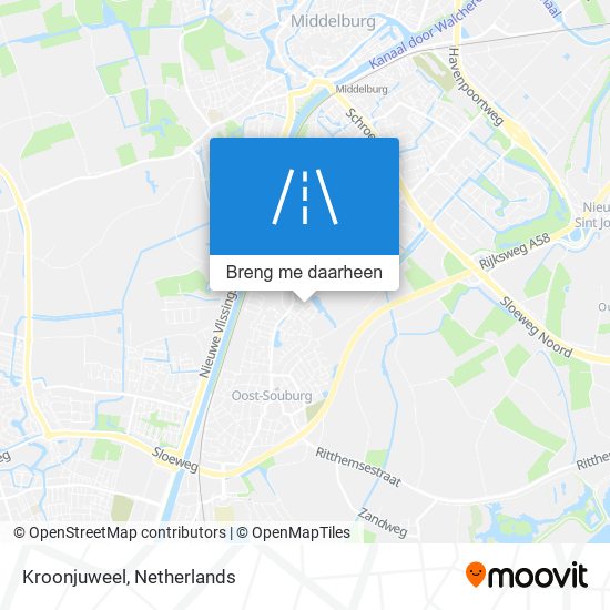 Kroonjuweel kaart