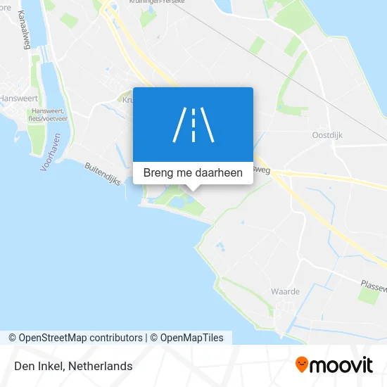 Den Inkel kaart