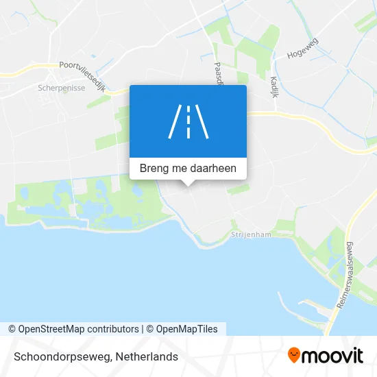 Schoondorpseweg kaart