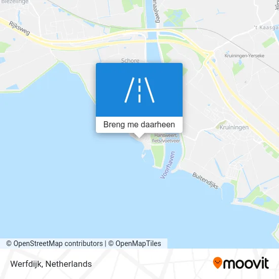 Werfdijk kaart