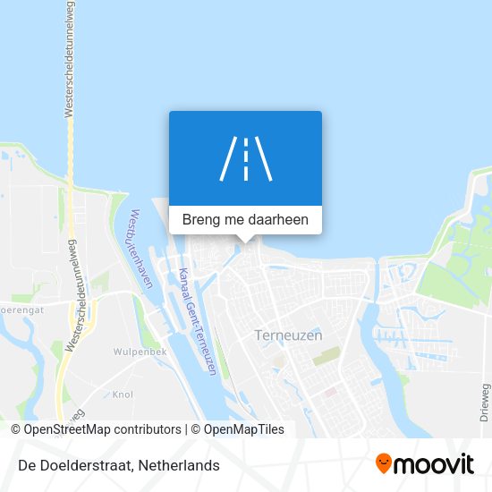 De Doelderstraat kaart