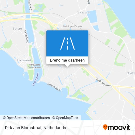 Dirk Jan Blomstraat kaart