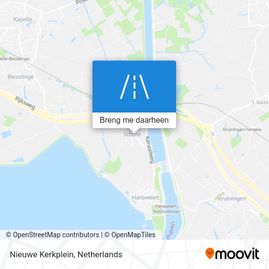 Nieuwe Kerkplein kaart