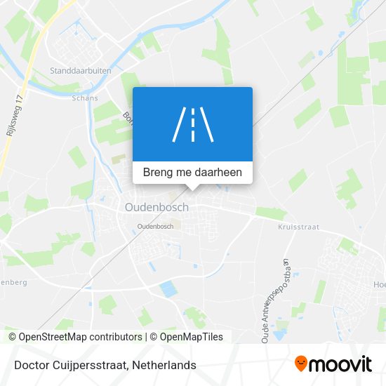 Doctor Cuijpersstraat kaart