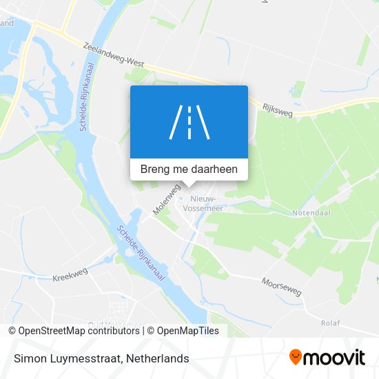 Simon Luymesstraat kaart