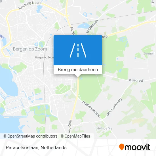 Paracelsuslaan kaart