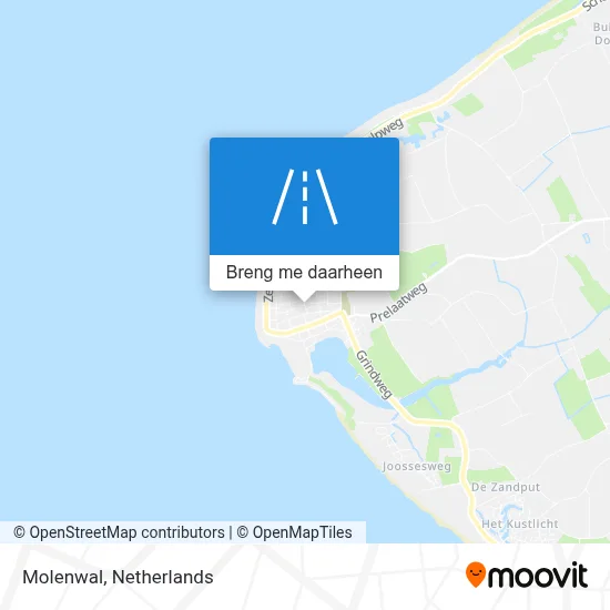 Molenwal kaart