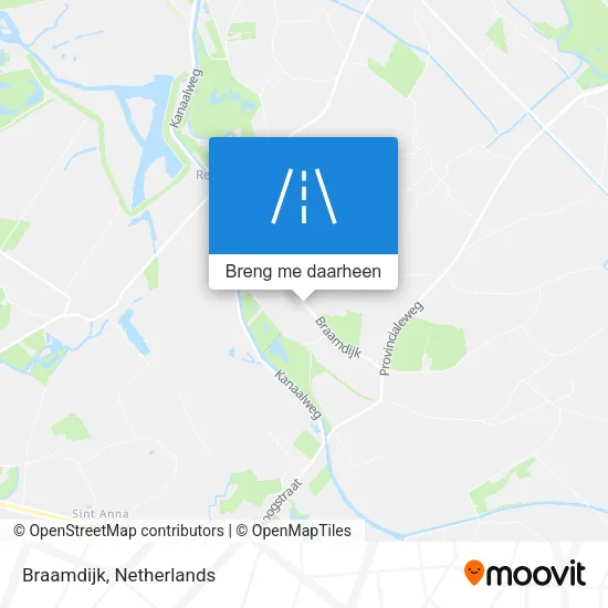 Braamdijk kaart