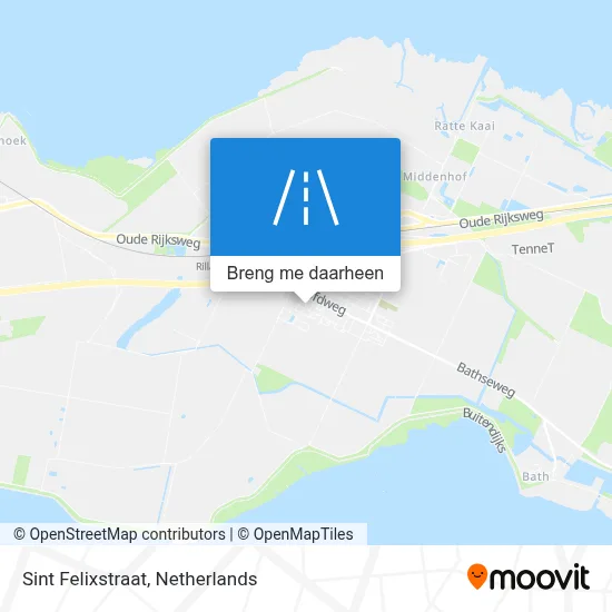 Sint Felixstraat kaart