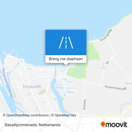 Basaltpromenade kaart