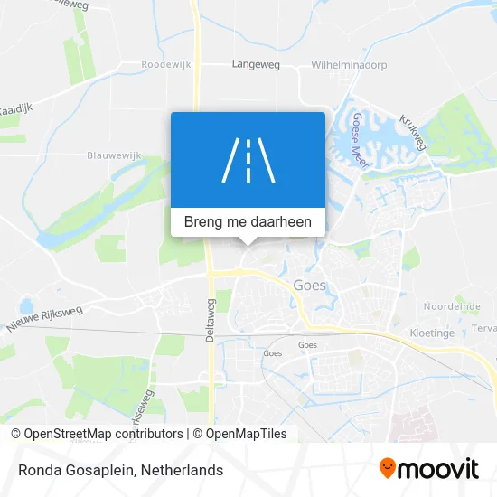Ronda Gosaplein kaart