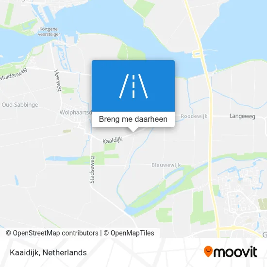 Kaaidijk kaart