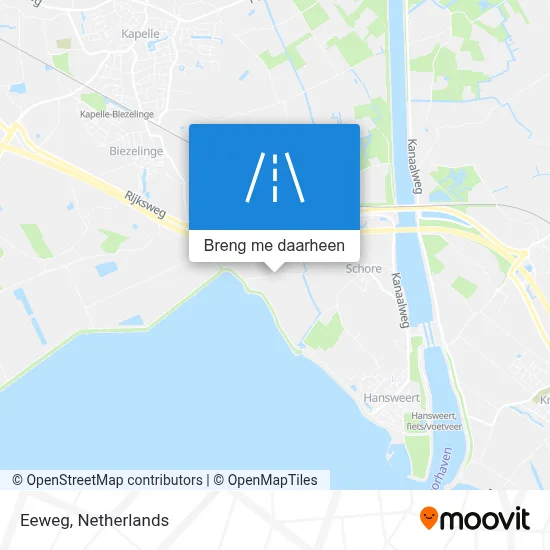 Eeweg kaart