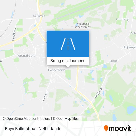 Buys Ballotstraat kaart
