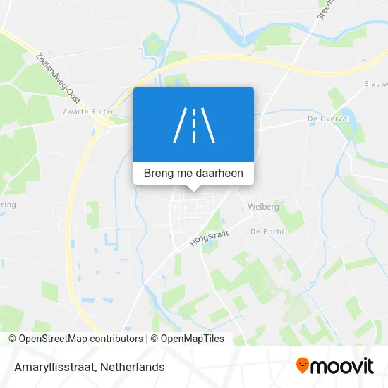 Amaryllisstraat kaart