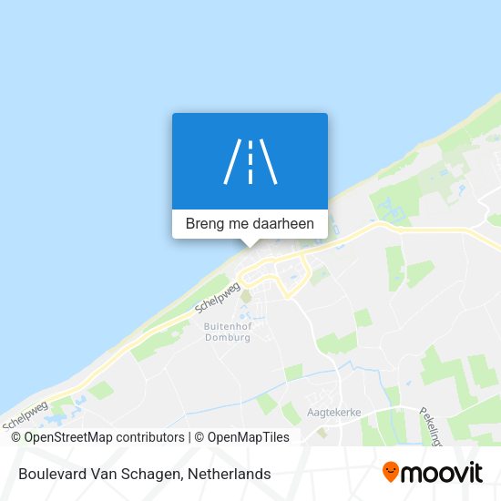 Boulevard Van Schagen kaart