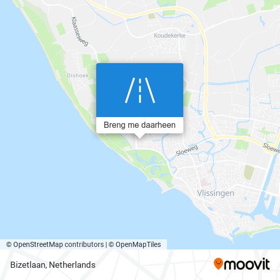 Bizetlaan kaart