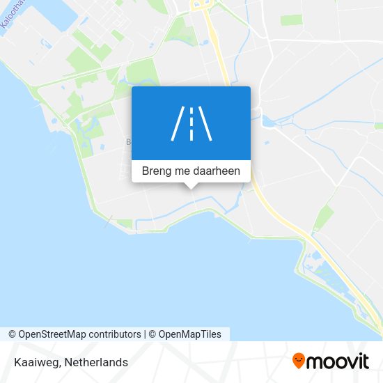 Kaaiweg kaart