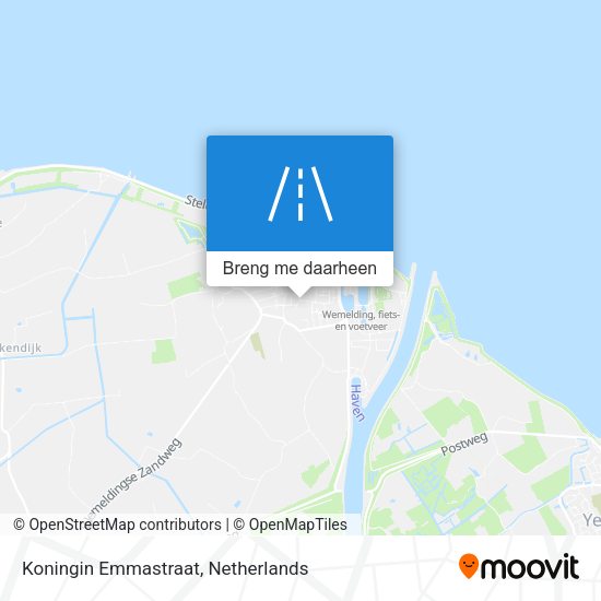 Koningin Emmastraat kaart