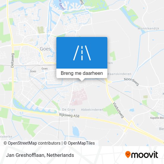 Jan Greshofflaan kaart