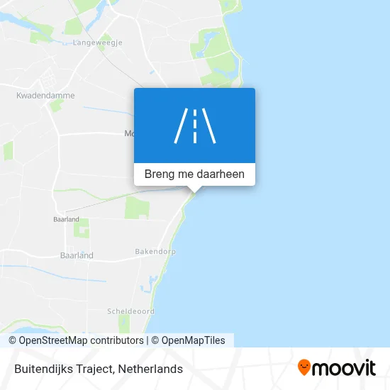 Buitendijks Traject kaart