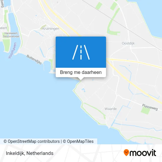 Inkeldijk kaart