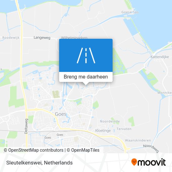 Sleutelkenswei kaart