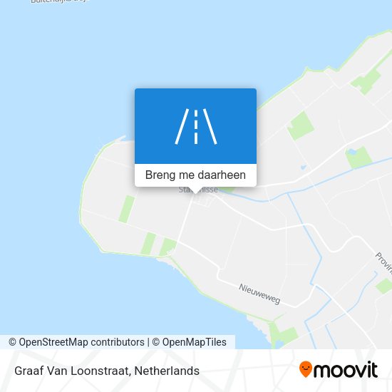 Graaf Van Loonstraat kaart