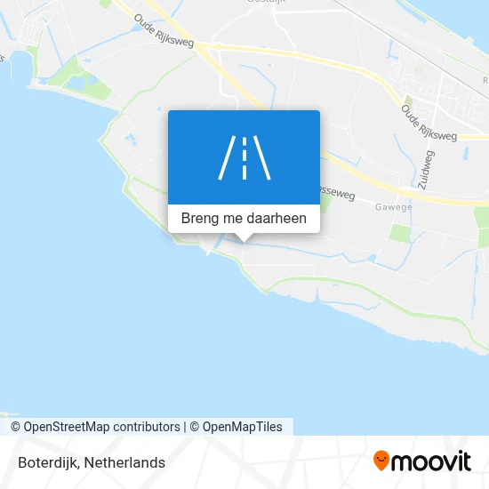 Boterdijk kaart